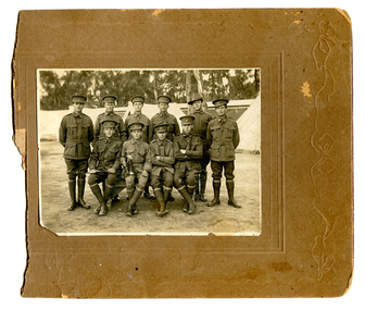 Photograph: Soldiers from Tarnagulla & district, c. 1914-1918