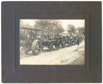 Photograph: Children Going To Peace Picnic, 19th July, 1919