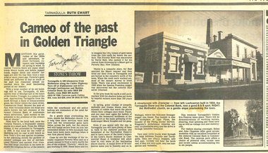 Article: Cameo of the past in Golden Triangle, August 24, 1991