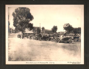 Programme, Photograph of British Scientists at Tarnagulla 16 August 1914