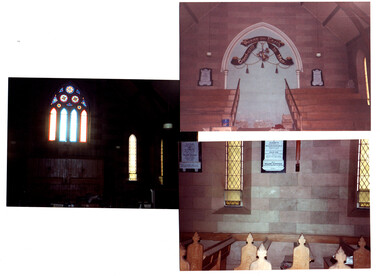 Interior of Tarnagulla Methodist Church, c1980