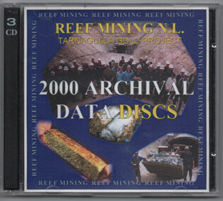 CD Set of Archival Data Discs for Reef Mining NL