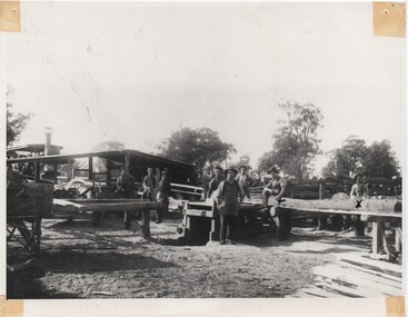 Photograph of sawmill near Tarnagulla