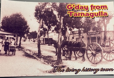 Postcard of Commercial Road, Tarnagulla