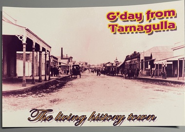 Postcard of Commercial Road, Tarnagulla