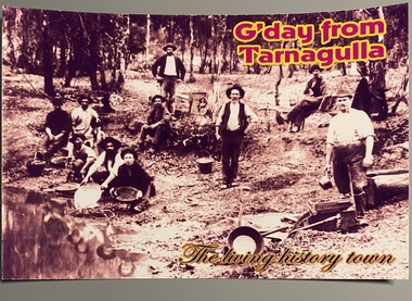 Postcard of Tarnagulla - Gold Diggers