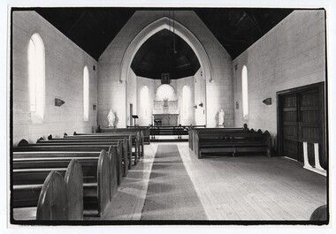 Photograph of Interior of St Francis's Roman Catholic Church, Targagulla, 1979