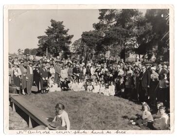 Photograph of Sarah Ambrose (nee Radnell) 100th Birthday Party, 1961