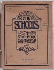 School Magazine of Jean Fotheringham, 1924