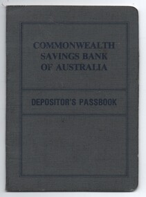 Commonwealth Bank Passbook for the Tarnagulla Ladies Social Committee, 1985-1994