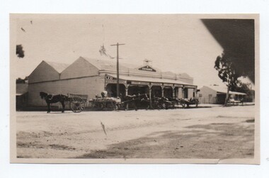 Photograph, Thomson and Comrie Exchange Store, Tarnagulla, c.1910