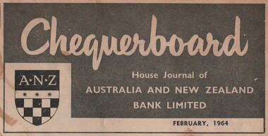 ANZ Bank House Journal Dated 1964, Early Banking at Tarnagulla