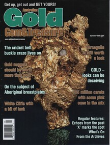 Gold Gem and Treasure Magazine Article featuring Tarnagulla, September 2025 Issue