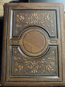 Photograph Album (blank) presented to Henry Charles Bristol, 1882