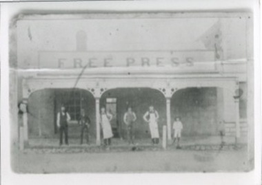 Photograph, Kilmore Free Press, 1860's?