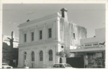 Photograph, 39 Sydney Street, 1980's?