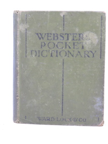 Websters Pocket Dictionary, Unknown
