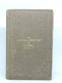The National Directory of Victoria, The National Directory of Victoria. 1866-7, 1866