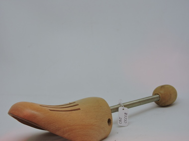 Tool - Shoe stretcher, Wooden and metal shoe stretcher