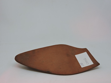 Textile - Right Shoe sole, Leather shoe sole