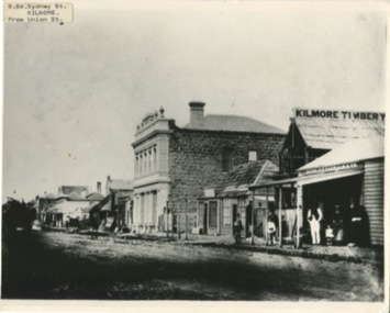 Photograph, Looking South on Sydney Street from Union Street, 1860