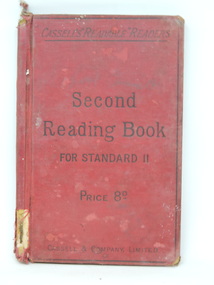 Book, CASSELL'S READABLE READERS SECOND READING BOOK, c1885
