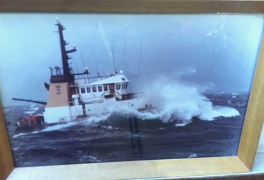 Photograph - 'Lady Florence', Anchor Handling Tug in high seas