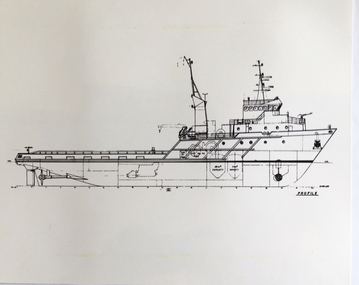 Photograph - Photos AHTS Vessel Lady Elizabeth building