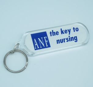 Australian Nursing Federation keyring, [1995-2000s?]