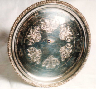 Tray, W. G. Linacre Memorial Trophy (Tray)