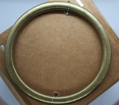 Brass saddle and carriage ring