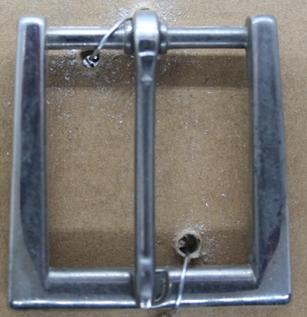 nickel plated half buckle use for equine accessory c1900