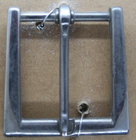 nickel plated half buckle use for equine accessory c1900