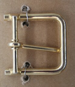 Half buckle used as equine accessory