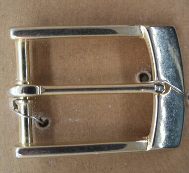 Half buckle used as equestrian accessory