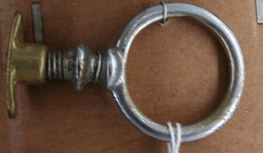 Plain terret used as an equine accessory