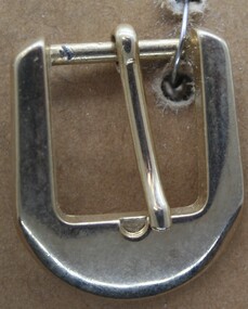 Brass half buckle imported by Holden and Frost for use on horse equipment and for sale as individual items