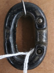 Patent split link as imported and used in Harness manufacture by Holden and Frost