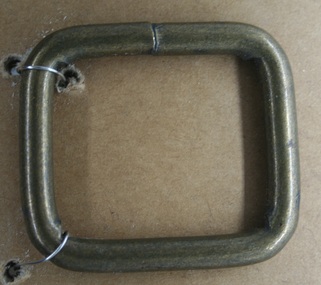 Square shaped link buckle for use in horse accessories Ca 1900