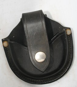 Half round belt mount Fob watch holster manufactured by Holden and Frost
