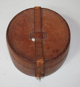 Leather trinket container Used to hold trinkets