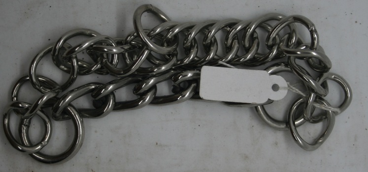 Lead curb chain , part of a horse chain