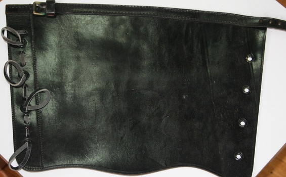 Replica of lace up Puttees/ leg protectors as would have been made by Holden and Frost