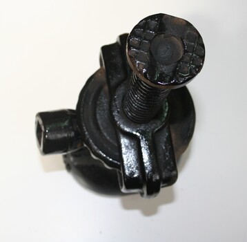 screw bottle jack used for changing tyres on motor vehicle