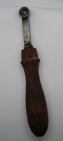 Tool used to emboss leather ca1910