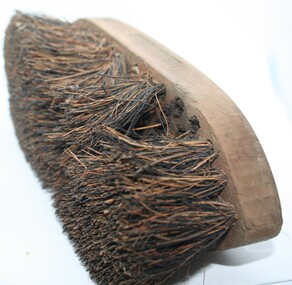 Brush used for grooming horses c1900