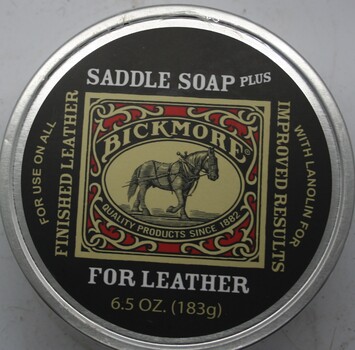 Saddle Soap for the maintenance of leather goods c1900