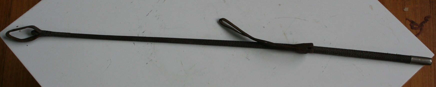 Riders crop used to control horse