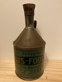 Neats foot oil used for the preservation of leather