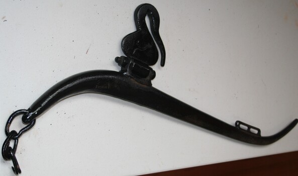 Full case cart Hames used to reinforce leather horse collar